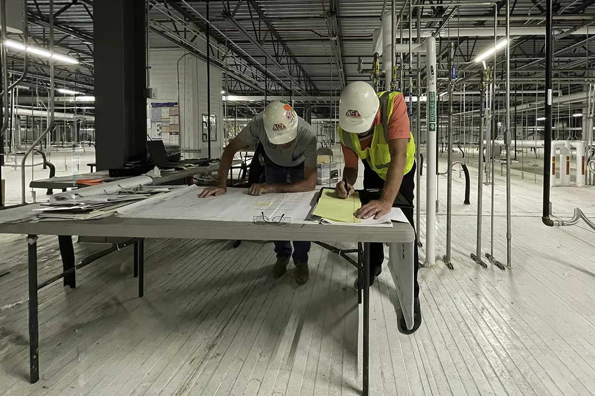 ACI Mechanical Engineers at Work
